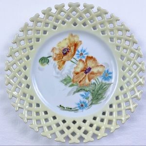 Vintage Lattice Plate